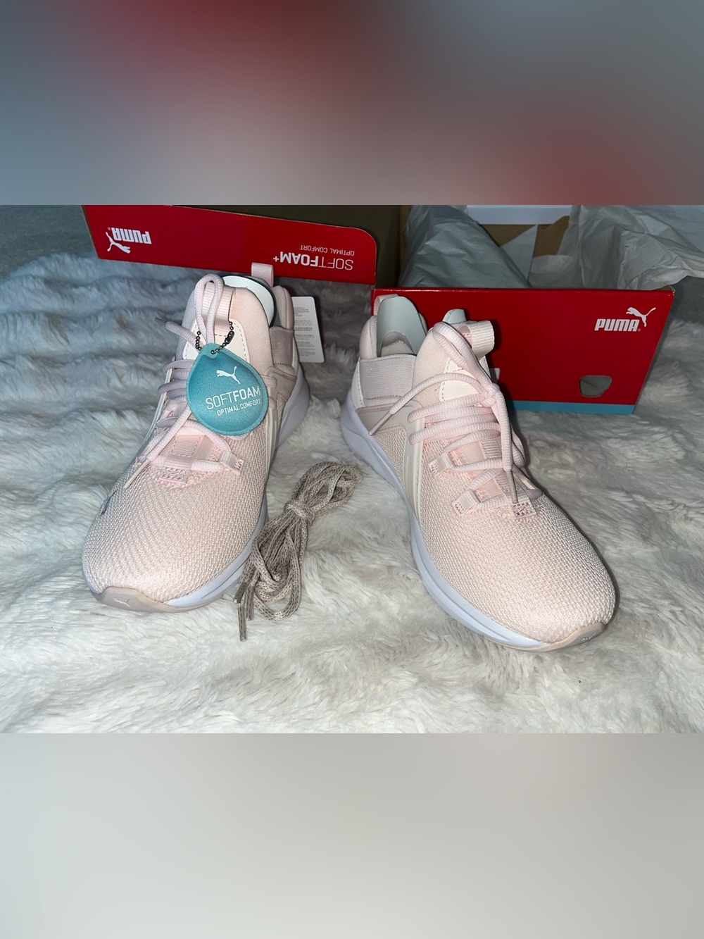 ✨ NWT PUMA Enzo 2 F Running Sneakers Rosewater Pink | Size 8 | DEADSTOCK